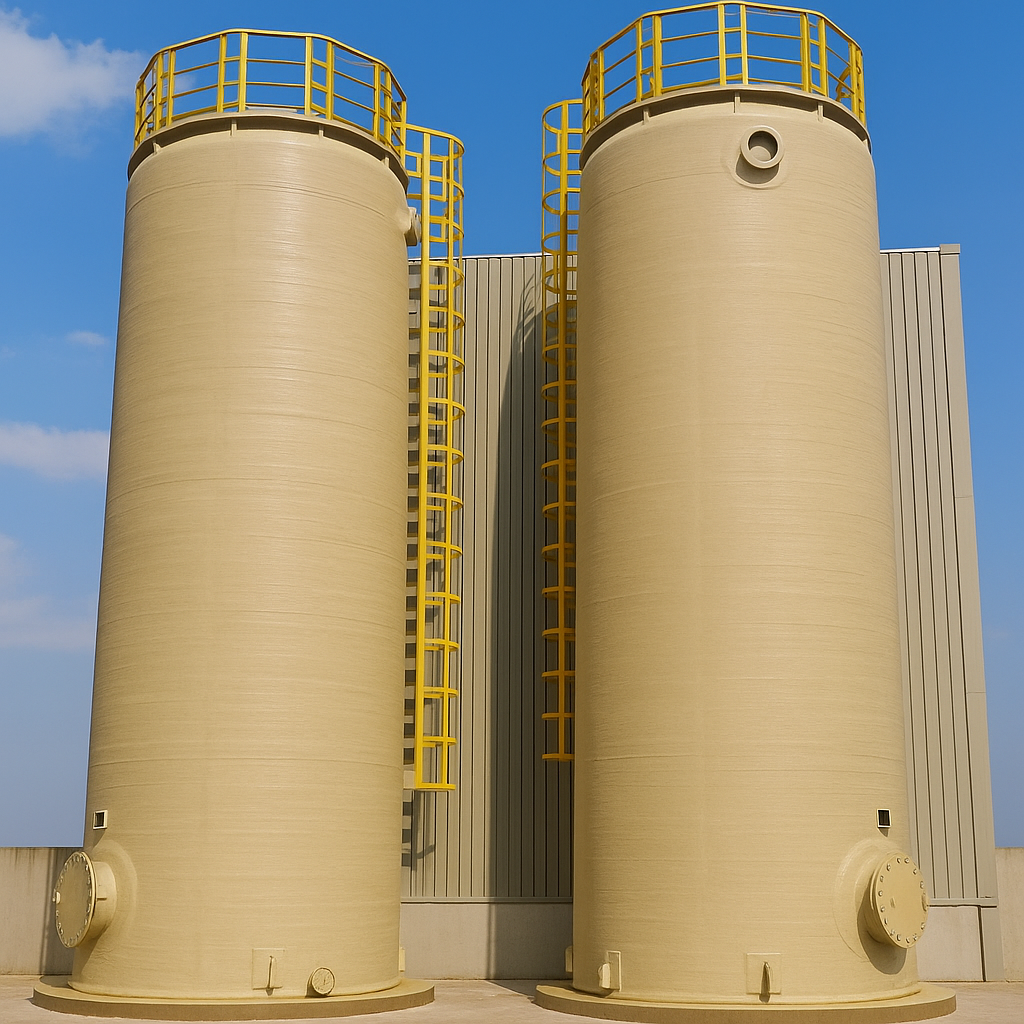 Caixa d'água industrial