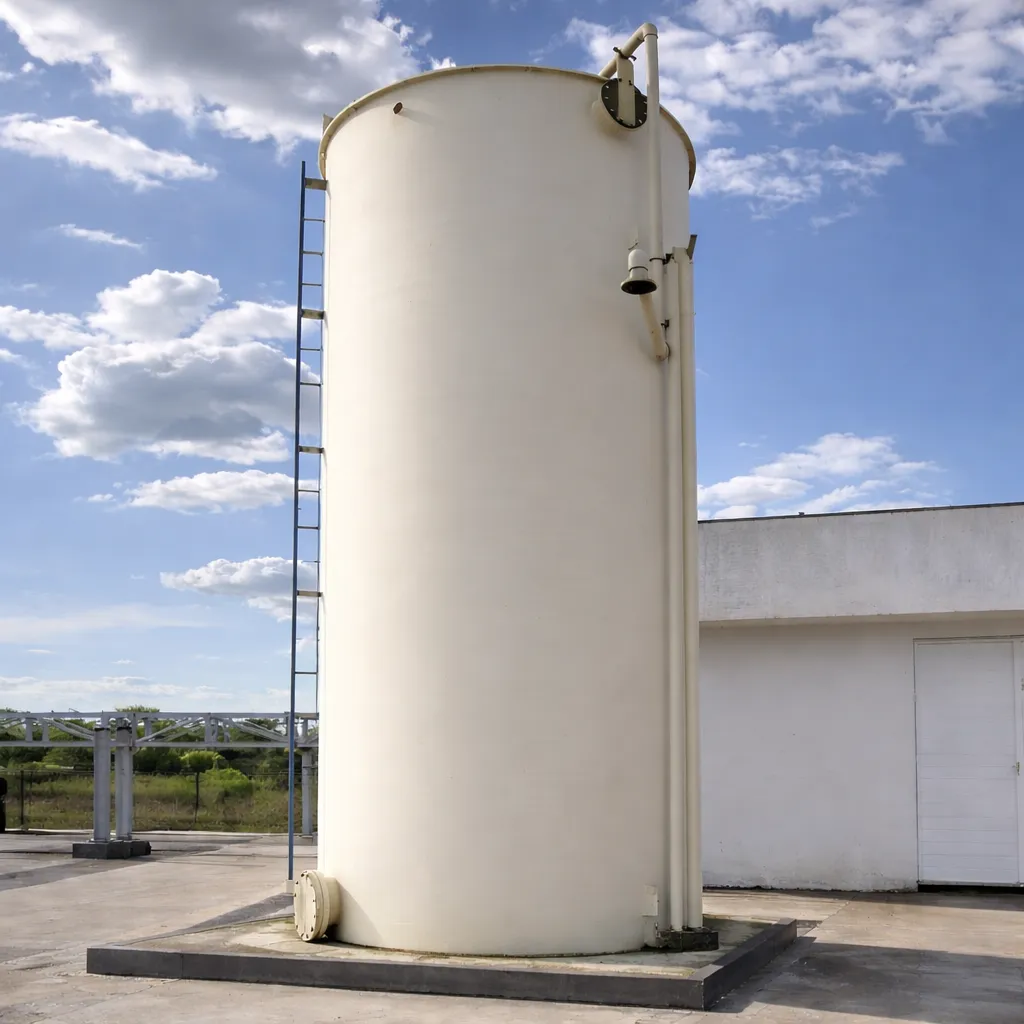 Tanque de chorume em Fibra de Vidro