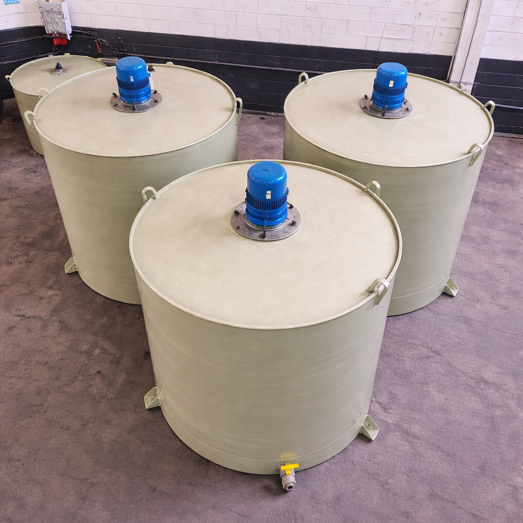 Tanque para fabricação de detergentes