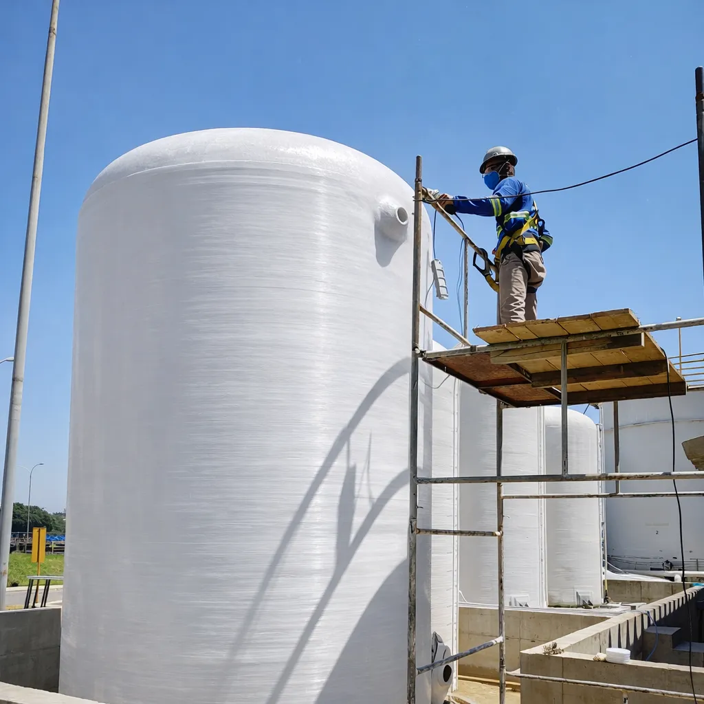 Tanque de água potável