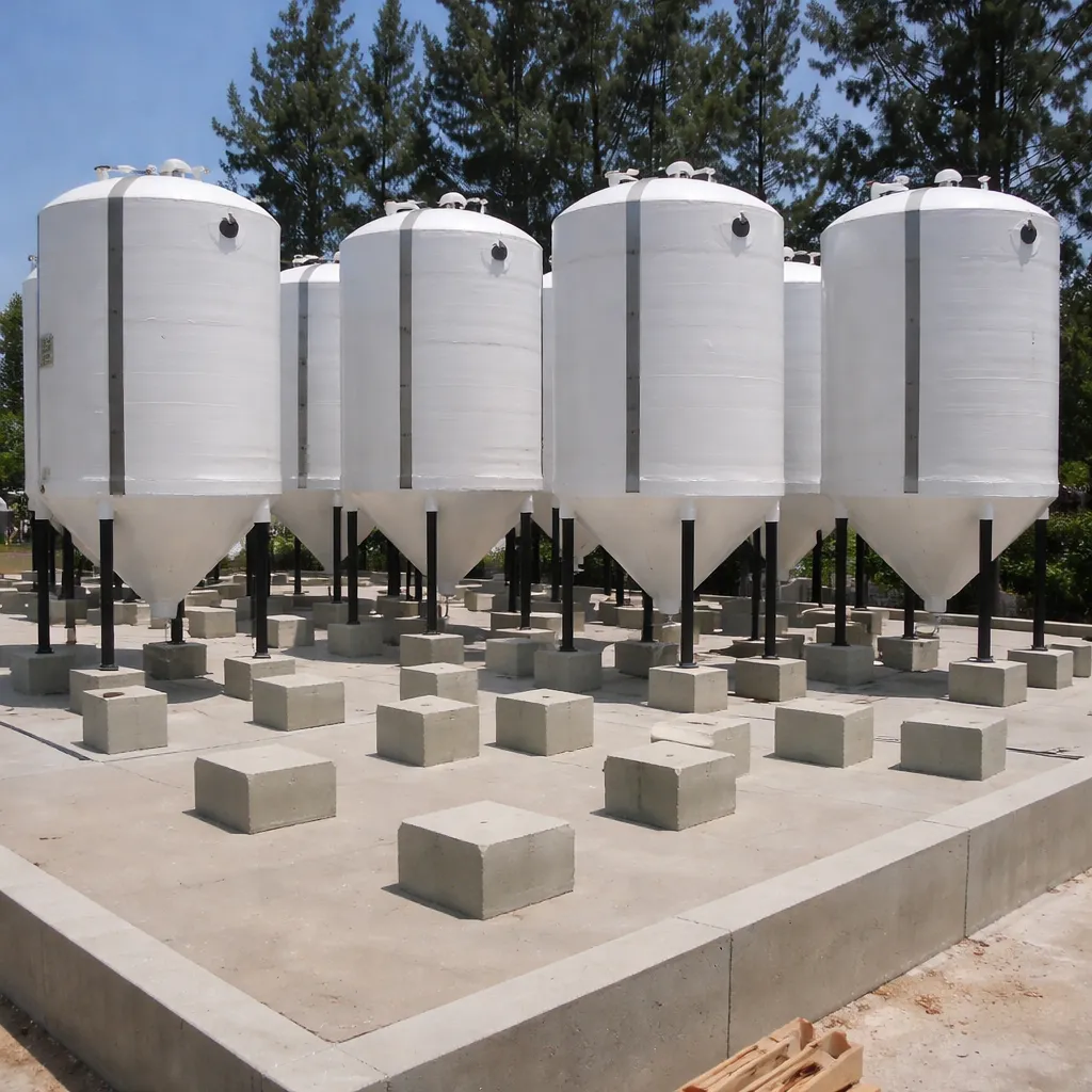 Tanque de fertilizante líquido