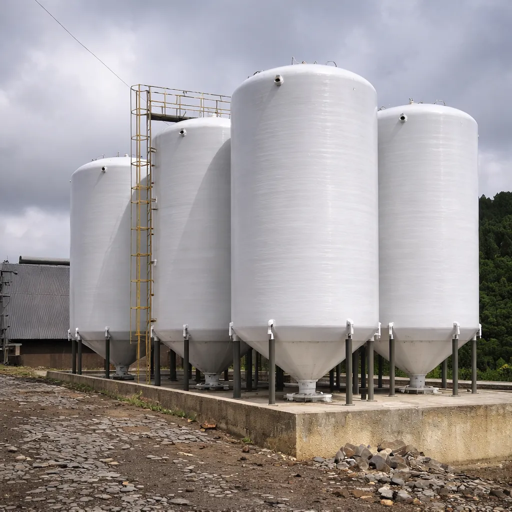 Tanque de peróxido de hidrogênio