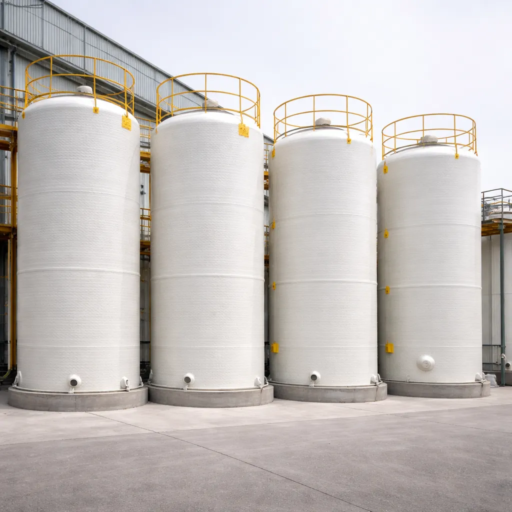 Tanque para ácido acético