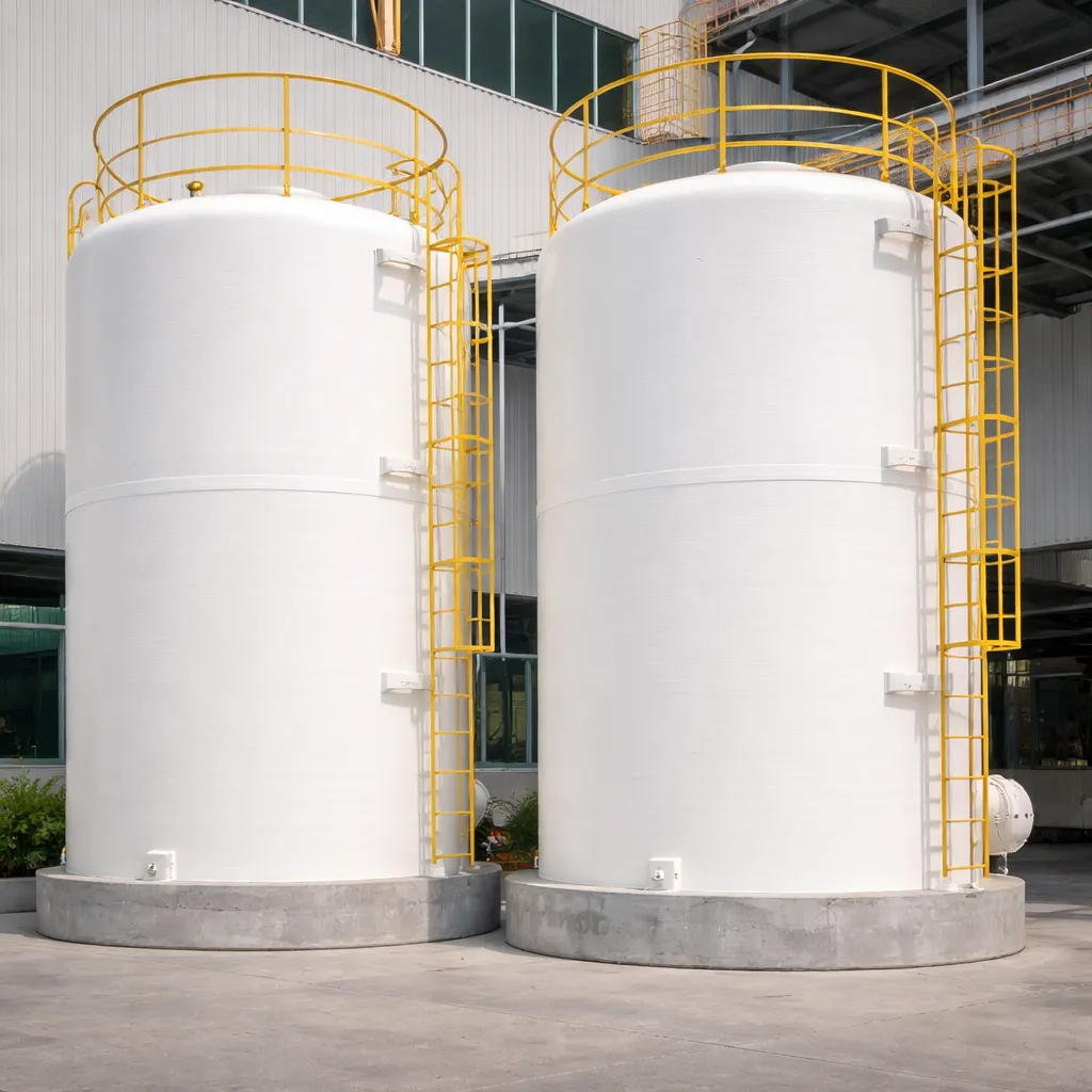 Tanque para ácido crômico