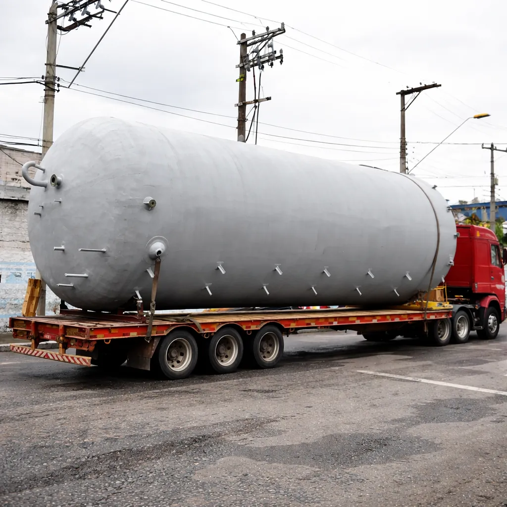 Tanque para catalisadores