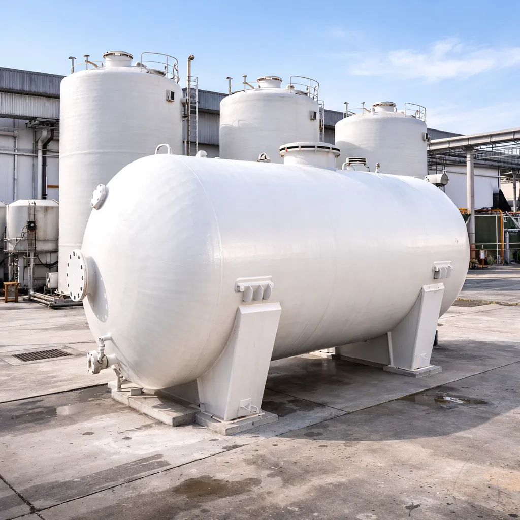 Tanque para solução de polímero